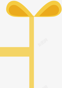 黄色钥匙矢量图素材