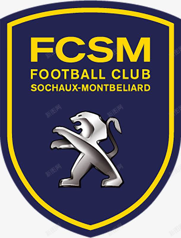 SochauxMontbeliardpng免抠素材_新图网 https://ixintu.com Montbeliard Sochaux 法甲标志 法甲球队队徽 法甲索肖队徽矢量标志