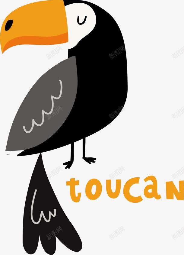 卡通动物啄木鸟png免抠素材_新图网 https://ixintu.com 卡通动漫 卡通动物 卡通手绘 啄木鸟
