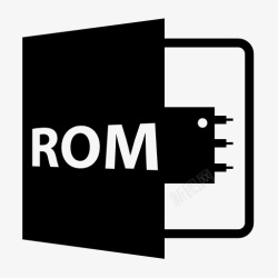 格式的ROMrom格式文件图标高清图片