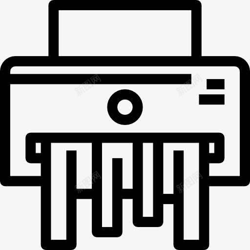 碎纸机图标png_新图网 https://ixintu.com 办公用具 文件 档案 电子 碎纸机