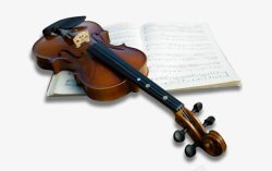 小提琴和琴谱素材