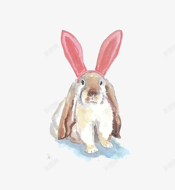 卡通可爱兔子png免抠素材_新图网 https://ixintu.com 兔子 可爱 宠物 家畜