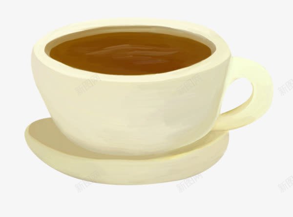 卡通咖啡杯png免抠素材_新图网 https://ixintu.com 卡通手绘 咖啡 杯具 杯子 茶杯