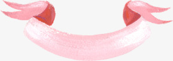 粉色水彩标签素材