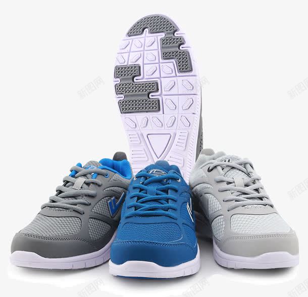 运动休闲鞋png免抠素材_新图网 https://ixintu.com 三色 产品实物 休闲 跑步 运动 鞋靴