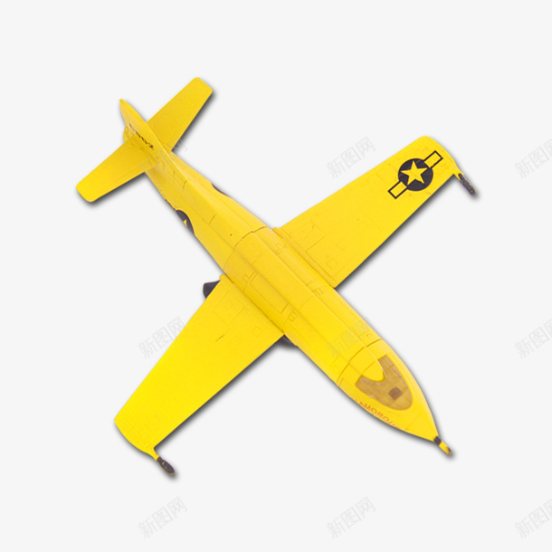 黄色卡通飞机png免抠素材_新图网 https://ixintu.com png 卡通 卡通飞机 素材 飞机 黄色