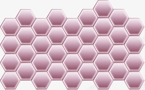 手绘紫色蜂巢科技png免抠素材_新图网 https://ixintu.com 科技 紫色 蜂巢
