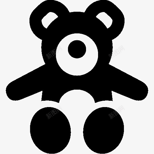 BabyTeddybearIcon图标png_新图网 https://ixintu.com baby teddybear