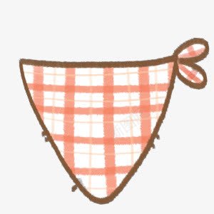 餐巾png免抠素材_新图网 https://ixintu.com 卡通 布 装饰 餐巾