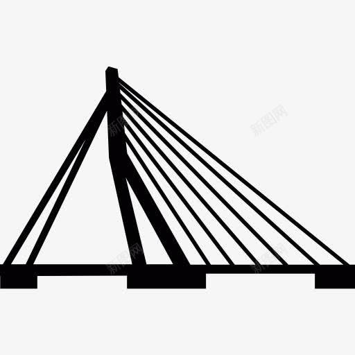 伊拉斯谟桥图标png_新图网 https://ixintu.com 伊拉斯谟桥 古迹 桥 荷兰 鹿特丹