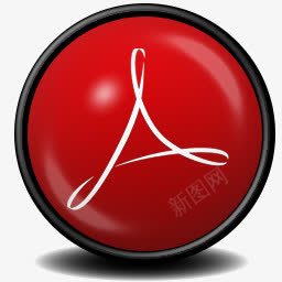 AcrobatReaderX图标png_新图网 https://ixintu.com acrobat reader 杂技演员 读者