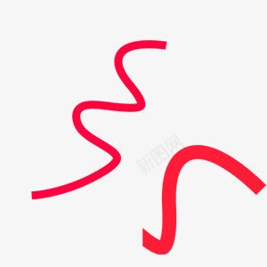 红色线条装饰漂浮中国风png免抠素材_新图网 https://ixintu.com 中国风 漂浮素材 红色 线条 装饰