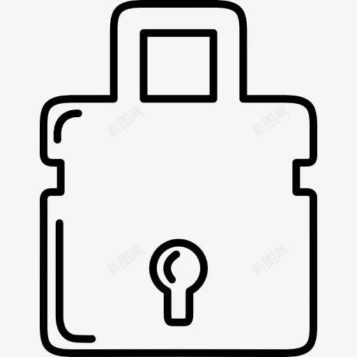 锁挂锁工具概述图标png_新图网 https://ixintu.com 中风 安全 工具 挂锁 挂锁图标 接口 锁