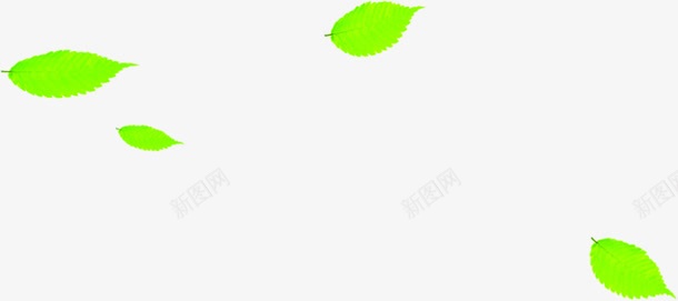 绿色卡通漂浮树叶装饰春天嫩绿png免抠素材_新图网 https://ixintu.com 卡通 嫩绿 春天 树叶 漂浮 绿色 装饰