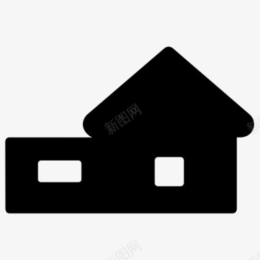 小房子符号图标图标