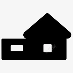 小房子符号小房子符号图标高清图片