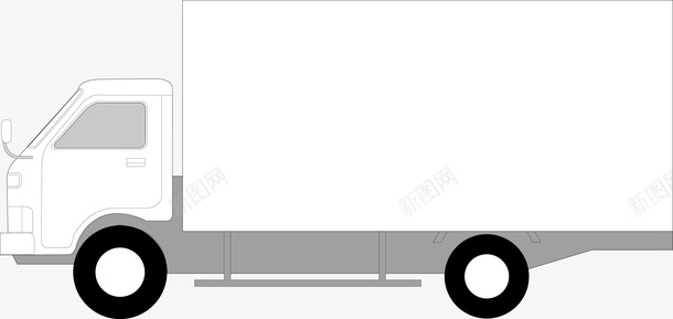 创意货柜车图图标图标