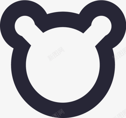 熊头图标图标