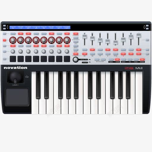 gadgetsicons图标png_新图网 https://ixintu.com DJ Keyboard Mixer key mk2 novation sl25