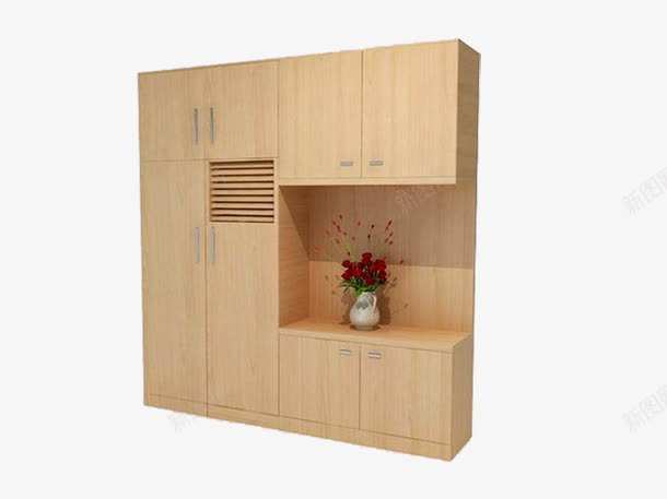 木质衣柜png免抠素材_新图网 https://ixintu.com 家具 异形 木质 欧式衣柜 衣柜