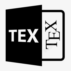 特克斯tex文件tex格式文件图标高清图片