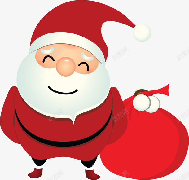 红色微笑圣诞老人png免抠素材_新图网 https://ixintu.com Christma Christmas Merry 圣诞快乐 圣诞老人 圣诞节 微笑老人 红色老人