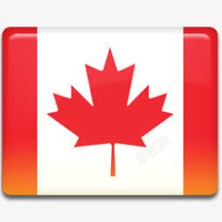 加拿大国旗旗素材