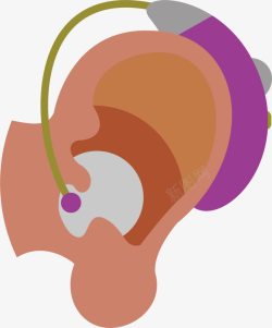 耳朵器官素材