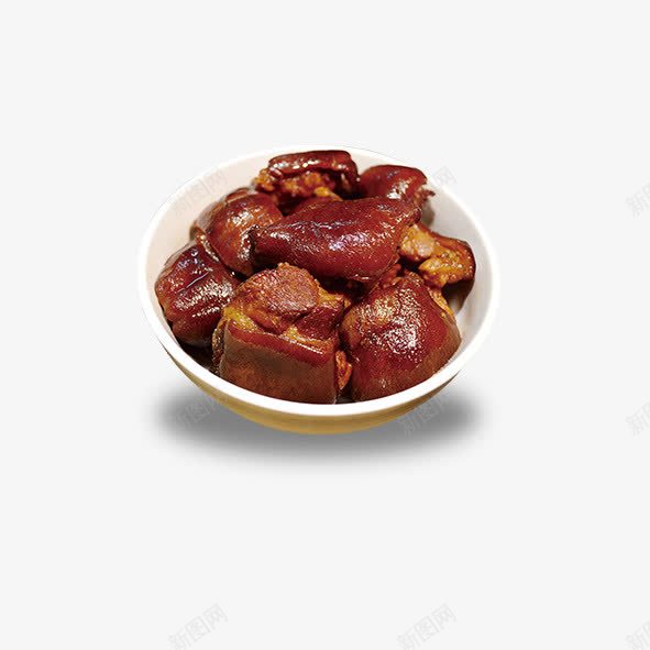 红烧肉png免抠素材_新图网 https://ixintu.com 红烧肉 红色 美食