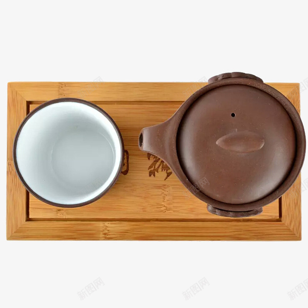 茶壶和茶杯png免抠素材_新图网 https://ixintu.com 产品实物 功夫茶 茶具