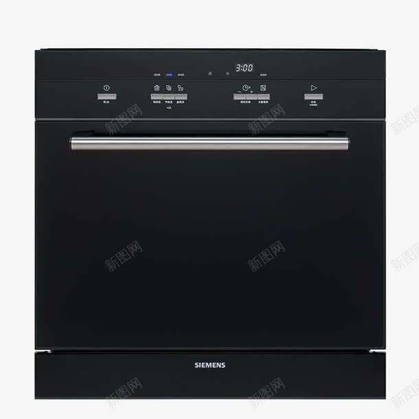 西门子嵌入式洗碗机png免抠素材_新图网 https://ixintu.com 实物 嵌入式 洗碗机 黑色