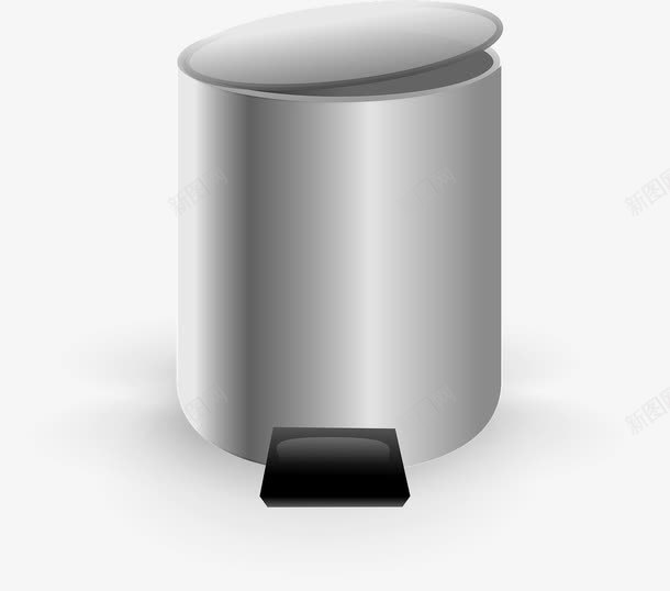 整洁的垃圾桶png免抠素材_新图网 https://ixintu.com 垃圾桶 整洁 白色