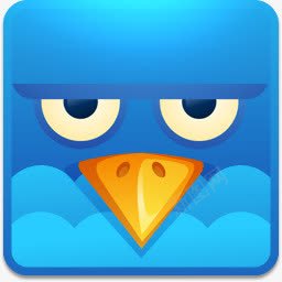 Twitter蓝色小鸟图标图标