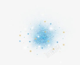 蓝色点点png免抠素材_新图网 https://ixintu.com 小点 蓝色 装饰
