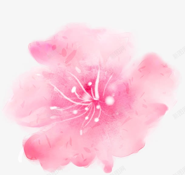 创意合成水墨风格花卉图案png免抠素材_新图网 https://ixintu.com 创意 合成 图案 水墨 花卉 风格