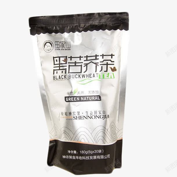 田家山黑苦荞茶png免抠素材_新图网 https://ixintu.com 产品实物