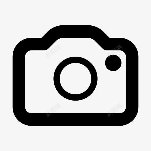 相机轮廓typicons图标png_新图网 https://ixintu.com Camera outline 相机 轮廓