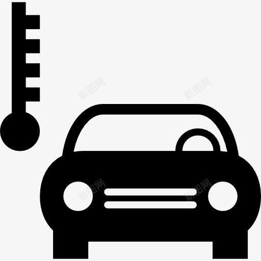 车里的温度图标png_新图网 https://ixintu.com 汽车 温度计 运输