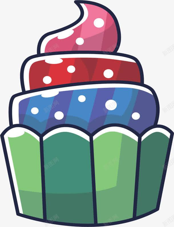 彩色螺旋杯子蛋糕矢量图ai免抠素材_新图网 https://ixintu.com 彩色蛋糕 杯子蛋糕 生日蛋糕 矢量png 蛋糕 螺旋蛋糕 矢量图