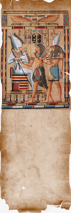 埃及古画素材