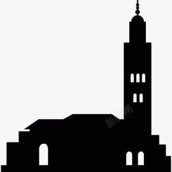 CasablancaHassanMosque图标高清图片