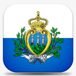 Marino三圣马力诺V7国旗图标高清图片