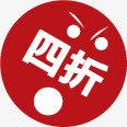 红色表情四折标签png免抠素材_新图网 https://ixintu.com 标签 红色 表情