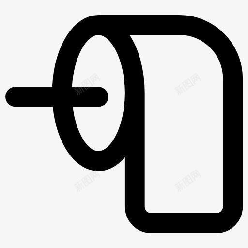 卫生纸图标png_新图网 https://ixintu.com 卫生 卫生纸 浴室 清洁