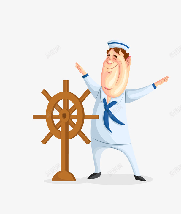 卡通插画海军人物矢量图eps免抠素材_新图网 https://ixintu.com 卡通海军人物 插画海军人物 海军 海军人物 海军人物png 矢量海军人物 矢量图