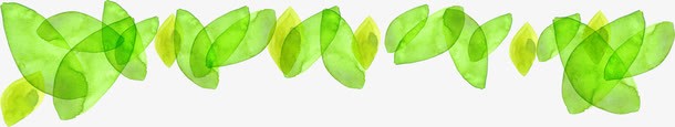 绿色半透明树叶装饰png免抠素材_新图网 https://ixintu.com 树叶 绿色 装饰 透明