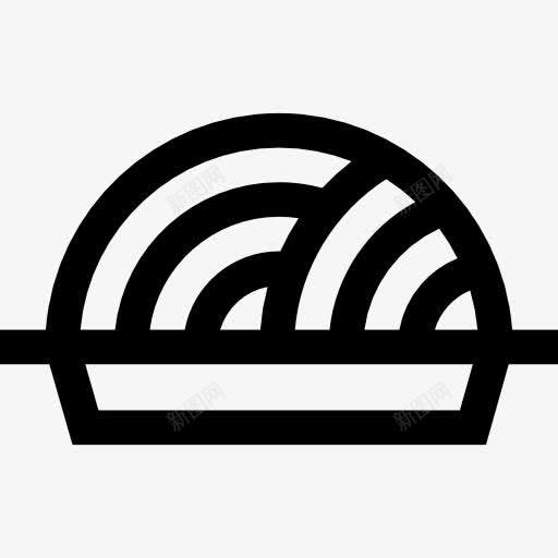 意大利面图标png_新图网 https://ixintu.com 意大利面 意大利食品 盘 碗 碟 面食 食品