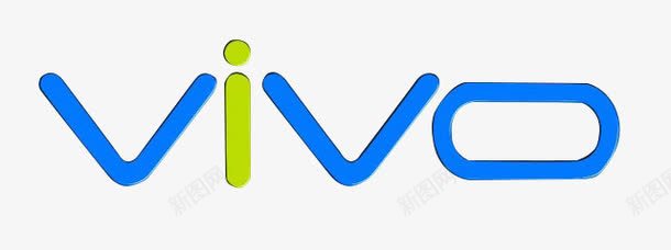 手机标志png免抠素材_新图网 https://ixintu.com VIVO VIVO标志 代表 手机 标志 绿色 英文字母 蓝色