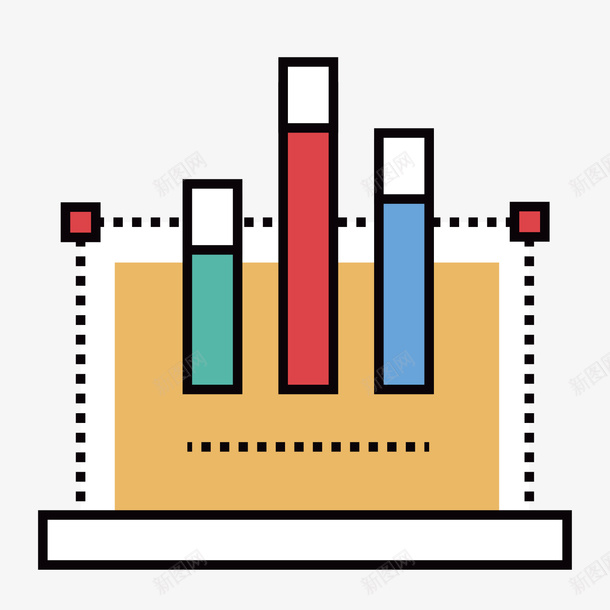 彩色扁平化柱形数据分析矢量图图标eps_新图网 https://ixintu.com 分析 卡通图标 彩色 扁平化 数据 柱形 行情 走势 矢量图